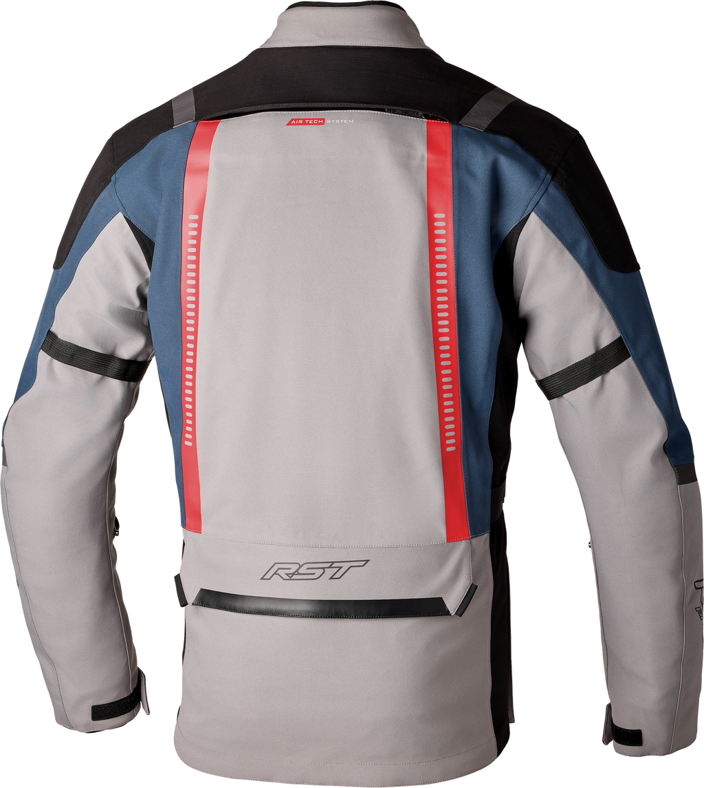 RST Pro Series Vulcan CE Men's Textile Jacket - Silver / Blue - View 6