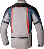 RST Pro Series Vulcan CE Men's Textile Jacket - Silver / Blue - View 6