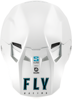 FLY Racing Formula S Carbon Helmet - White - View 11