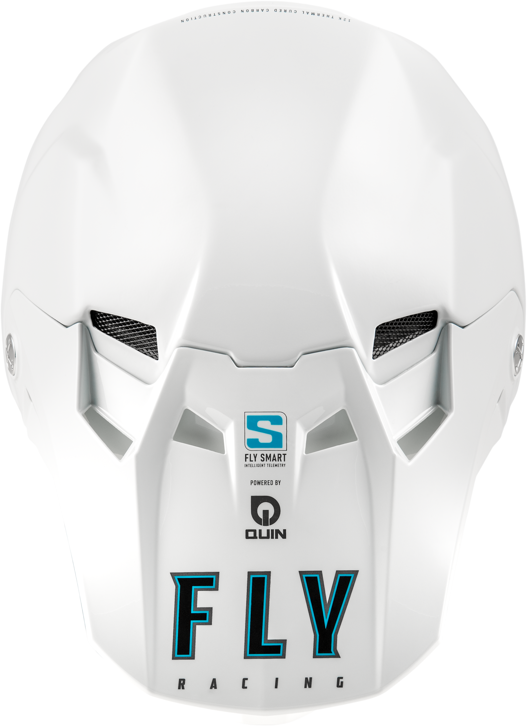 FLY Racing Formula S Carbon Helmet - White - View 11