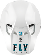 FLY Racing Formula S Carbon Helmet - White - View 15