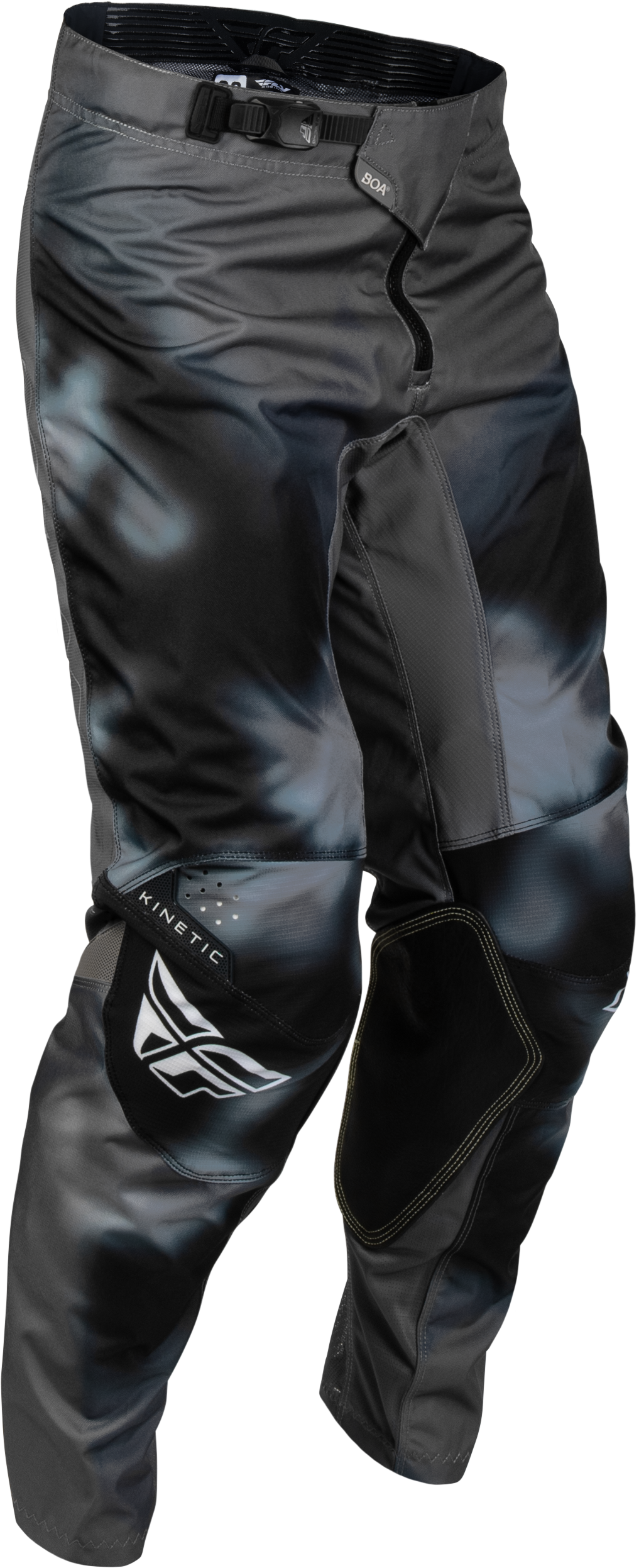 FLY Racing Kinetic Blur Pants (2027) - Black / Grey - View 1