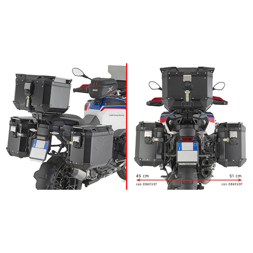 GIVI PLO5146CAM PL One-Fit Cam for BMW R1300GS Adventure