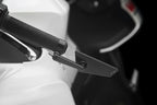 Rizoma Cut Edge Bar End Mirror - Universal Right Black - BS295B
