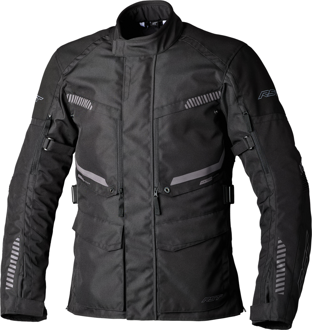 RST Maverick Evo CE Men's Textile Jacket - Black / Black - View 1
