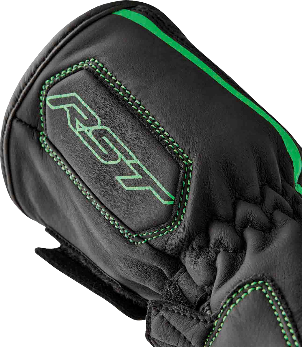 RST S-1 Gloves - Black / Fluorescent Green - View 26
