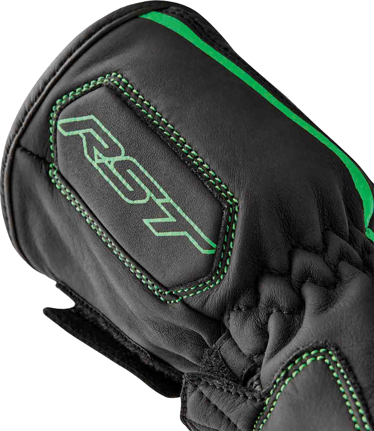 RST S-1 Gloves - Black / Fluorescent Green - View 26