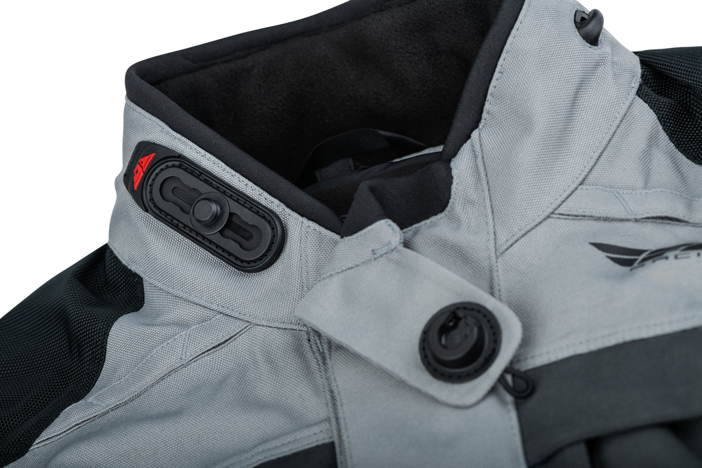 FLY Racing Off Grid Jacket - Black / Grey - View 4