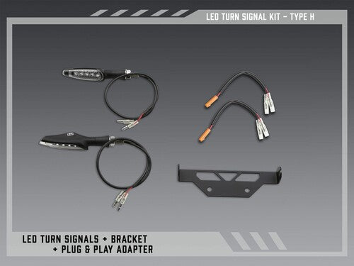 Yoshimura Type H Standard LED Signal Kit for V2 Fender Eliminators