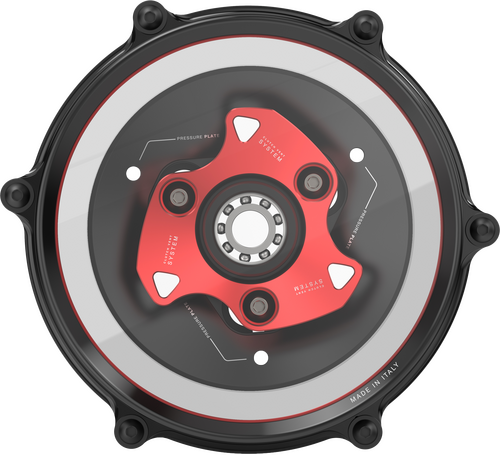 Rizoma Clutch Covers - Cover Red Duc - ZDM181R