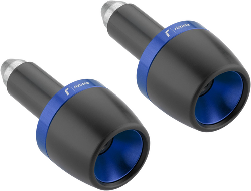 Rizoma Bar Ends - Pair Blue - MA532U