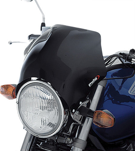 Puig 0013N Universal Mount Windscreen Black