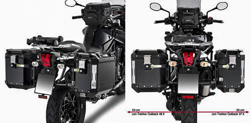 GIVI PL6408CAM Outback Sideframes for Triumph Tiger Explorer 1200