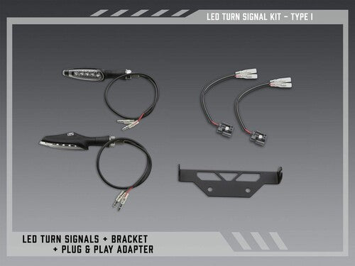 Yoshimura Type I Standard LED Signal Kit for V2 Fender Eliminators