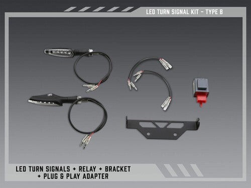 Yoshimura Type B Standard LED Signal Kit for V2 Fender Eliminators