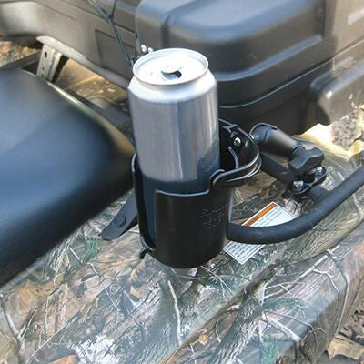 RAM Mounts RAM-B-132R Self-leveling Cup Holder and Cozy with Zinc Coated U-Bolt Base
