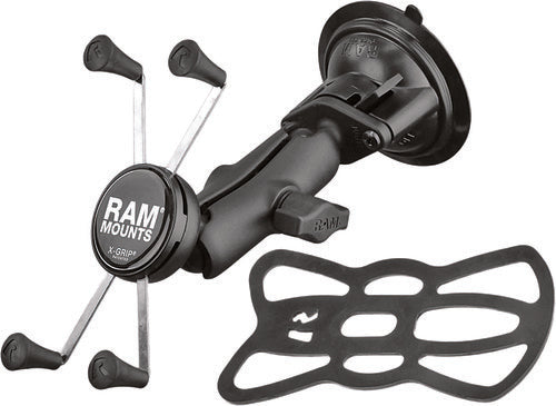 RAM Mounts RAM-B-166-UN10 X-Grip Complete Kit Suction Mount LG Phone/Phablet