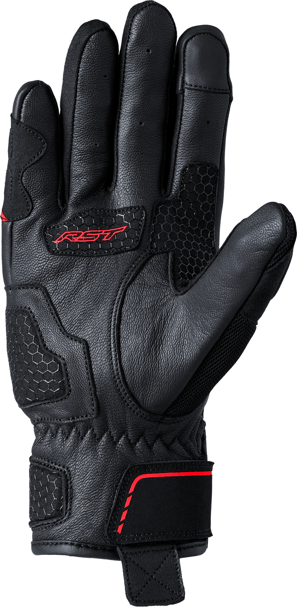 RST S-1 Mesh CE Men's Gloves - Black / Red - View 14