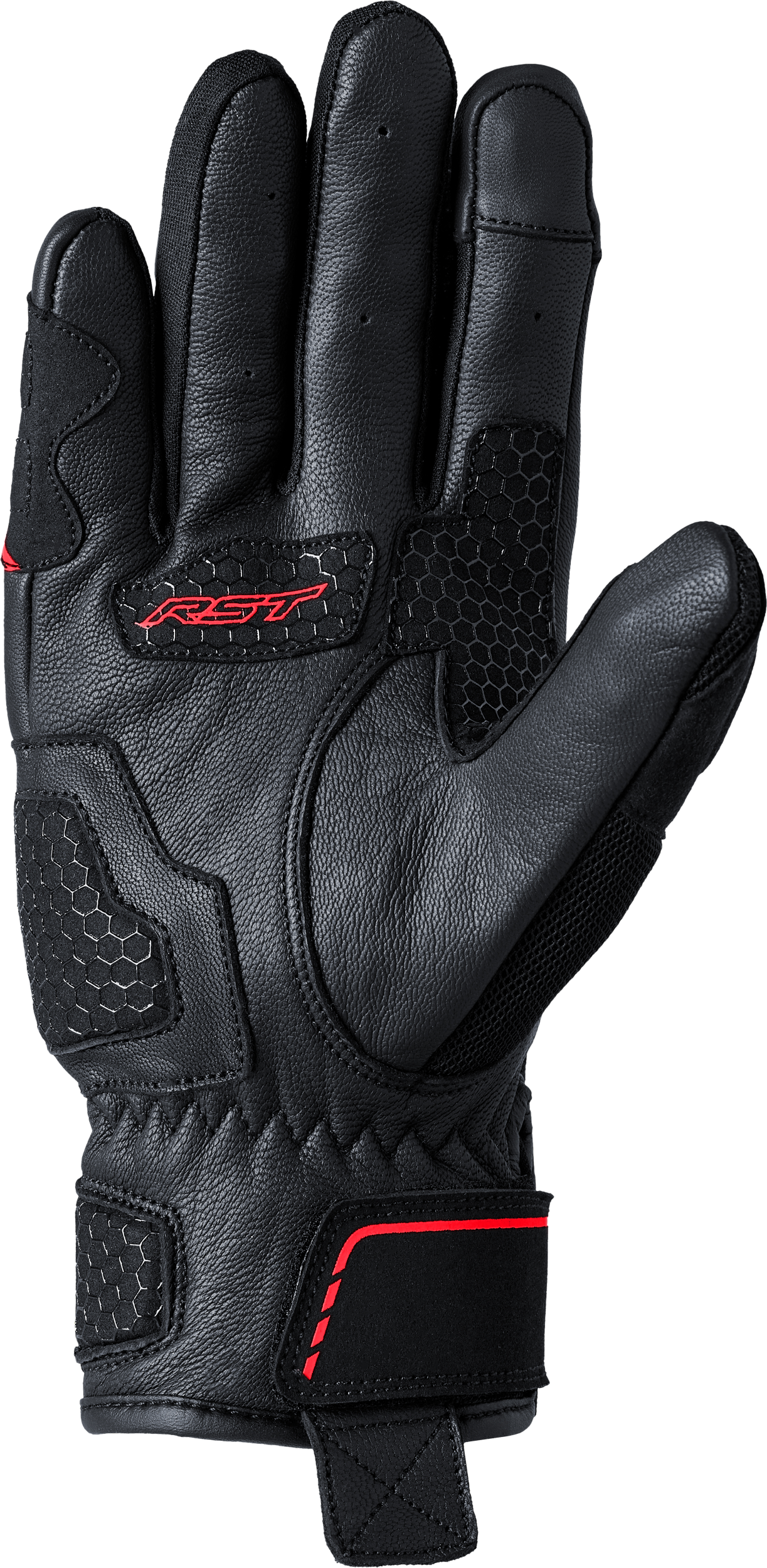 RST S-1 Mesh CE Men's Gloves - Black / Red - View 14