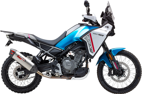 Yoshimura Ibex / MT 450 25-26 RS-12 Adv Stainless Slip-On Exhaust w/ Stainless Muffler