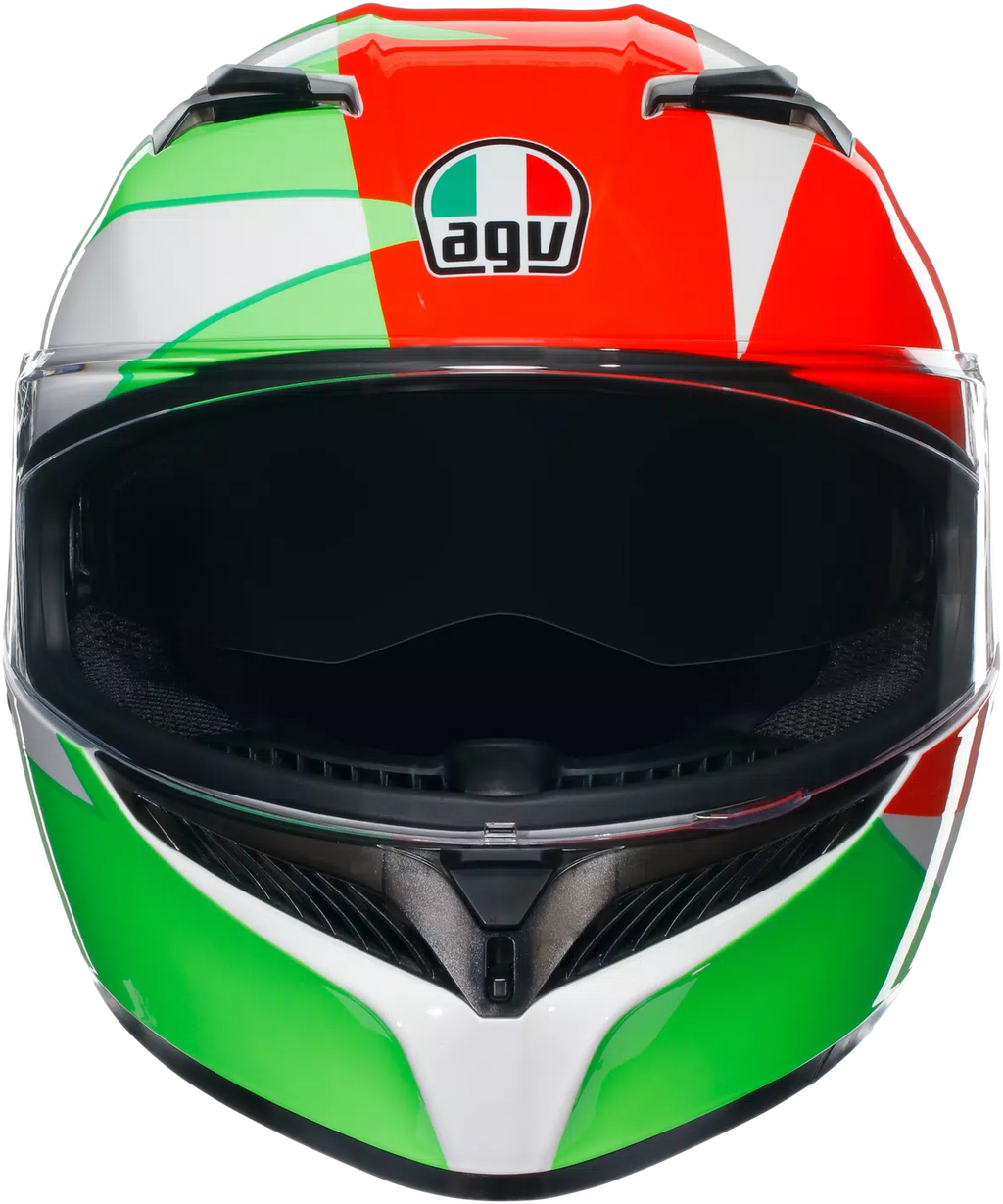 010115482 AGV K3 Rossi Mugello 2018 Helmet