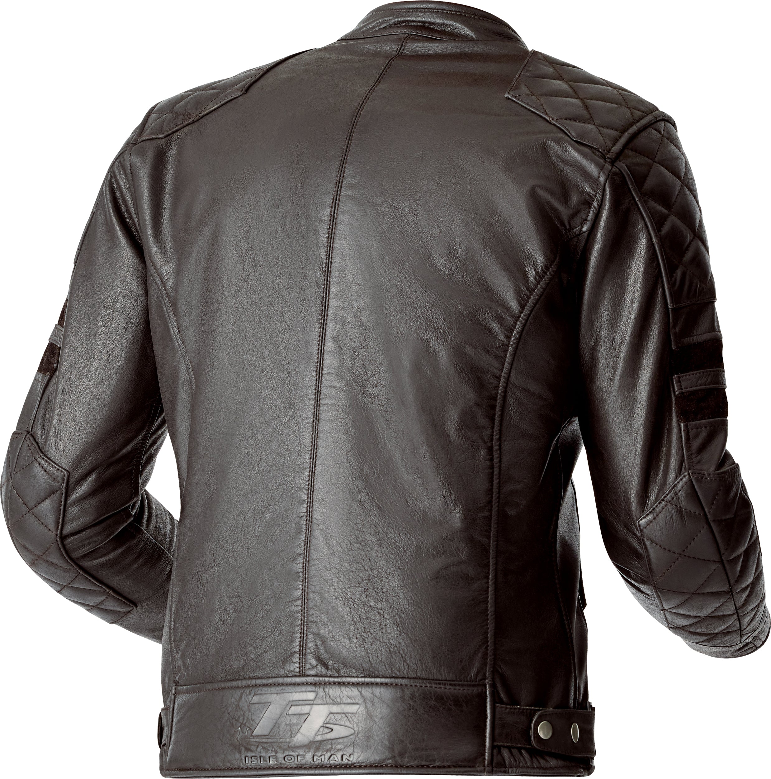 RST IOM TT Hillberry 2 CE Men's Leather Jacket - Brown - View 5