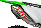 Yoshimura KLX300R 21-26 RS-2 Stainless Slip-On Exhaust, w/ Aluminum Muffler