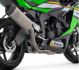 71209PTZ Arrow full Exhaust COMPETITION PISTA FULL Titanium for ZX-6R 636 2024-25