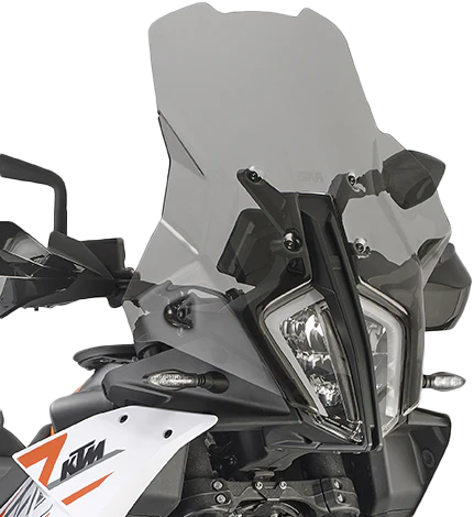 GIVI D7716S Specific Screen Smoked for KTM 790 Adventure, KTM 890 Adventure, and KTM 890 Smt