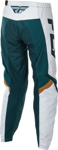 FLY Racing Women's F-16 Pants (2026) - Teal / White / Gold - View 23