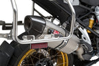 Yoshimura R1200GS/R1250GS 13-22 R-77 Stainless Slip-On Exhaust, w/ Stainless Muffler