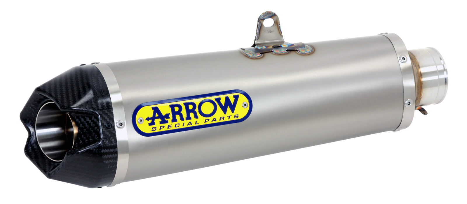 Arrow Works Slip-on Exhaust, Titanium for Yamaha Tracer 9 GT 21-24 71935PK