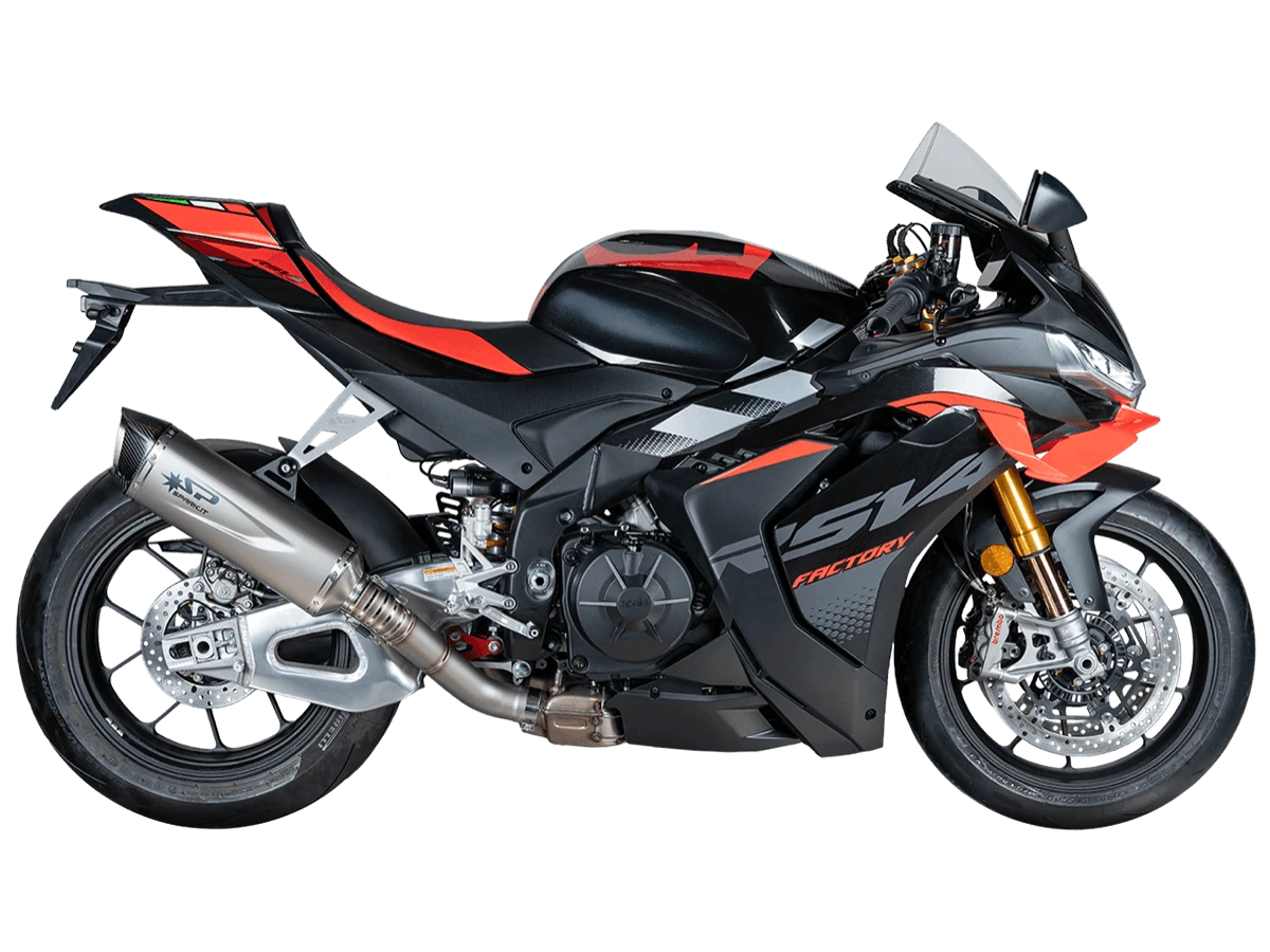 Spark Aprilia RSV4 "Force Evo" Titanium Semi-Full Exhaust (2017-2025)