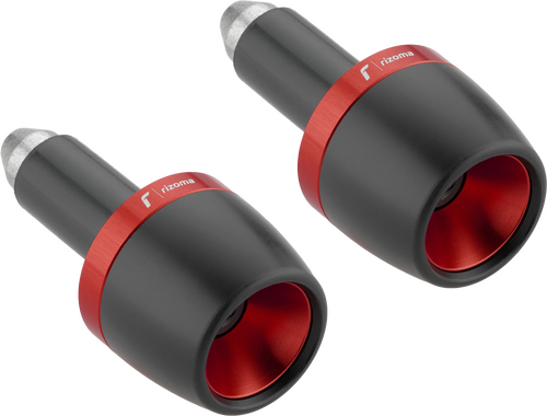 Rizoma Bar Ends - Pair Red - MA532R