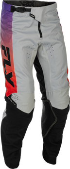 FLY Racing Kinetic Pants (2026) - Grey / Red / Purple / Black - View 19