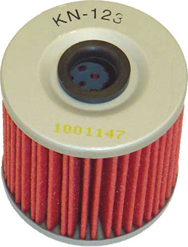 K&N KN-123 Powersports Oil Filter For Kawasaki KLF220 Bayou, Kawasaki KLF250 Bayou, And Kawasaki KLF300 Bayou 2X4