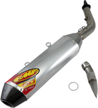 FMF Factory 4.1 RCT Slip-On Muffler - Blue Anodized Titanium with Carbon Fiber End Cap / EX/MC 1821-1921