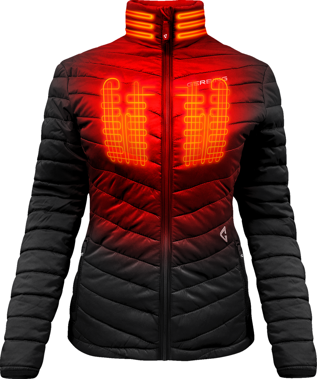 GERBING HEATED CLOTHING Women's 7V Khione Insulated Heated Puffer Jacket 2.0