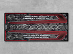 MPM Motorcycle Mat for Touring Motorcycle "The Street Knows Your Other Side" - MM4315