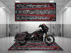 MPM Motorcycle Mat for Touring Motorcycle "The Street Knows Your Other Side" - MM4315