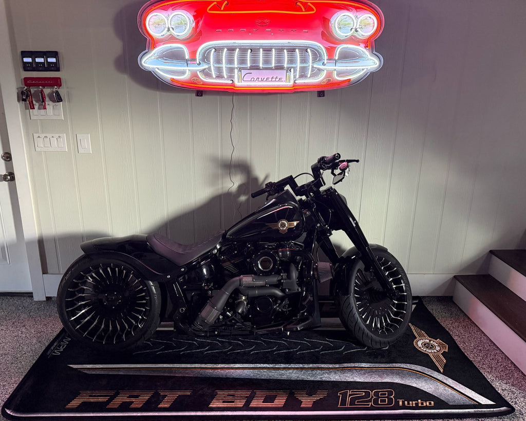 Custom Design MPM Motorcycle Mat – Special Design for You and Your Motorcycle!