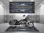 MPM Motorcycle Mat for Touring Motorcycle "Not Every Ride Needs a Reason" - MM4312