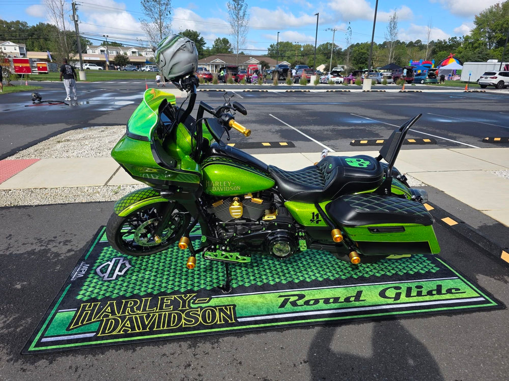 Custom Design MPM Motorcycle Mat – Special Design for You and Your Motorcycle!
