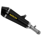71938XKN Arrow X-Kone Slip-on Exhaust, Nichrome Dark for Suzuki GSX-S1000 2021- GX 2024