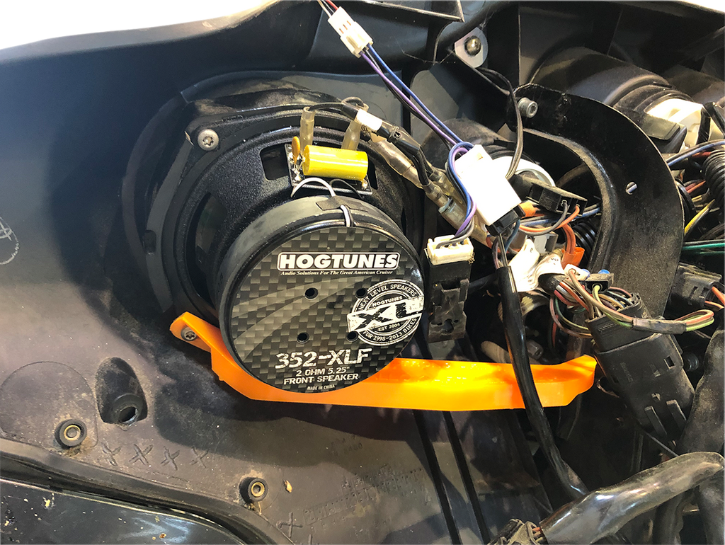 HOGTUNES Front Speakers - Speakers 5-1/4" / Front / '98-'13 FLHT/FLHX/FLTR 4405-0555