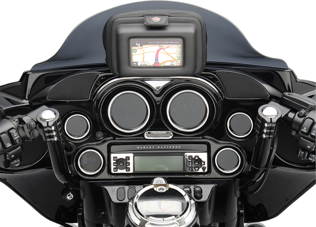 HOGTUNES Hog-Pod Dash Trim/Tweeter Pod - Dash Trim/Tweeter Pod / Harley Davidson 4405-0172