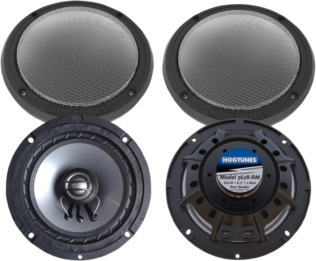 HOGTUNES Replacement Rear Speakers - Speakers / 6-1/2" / Rear 4405-0612