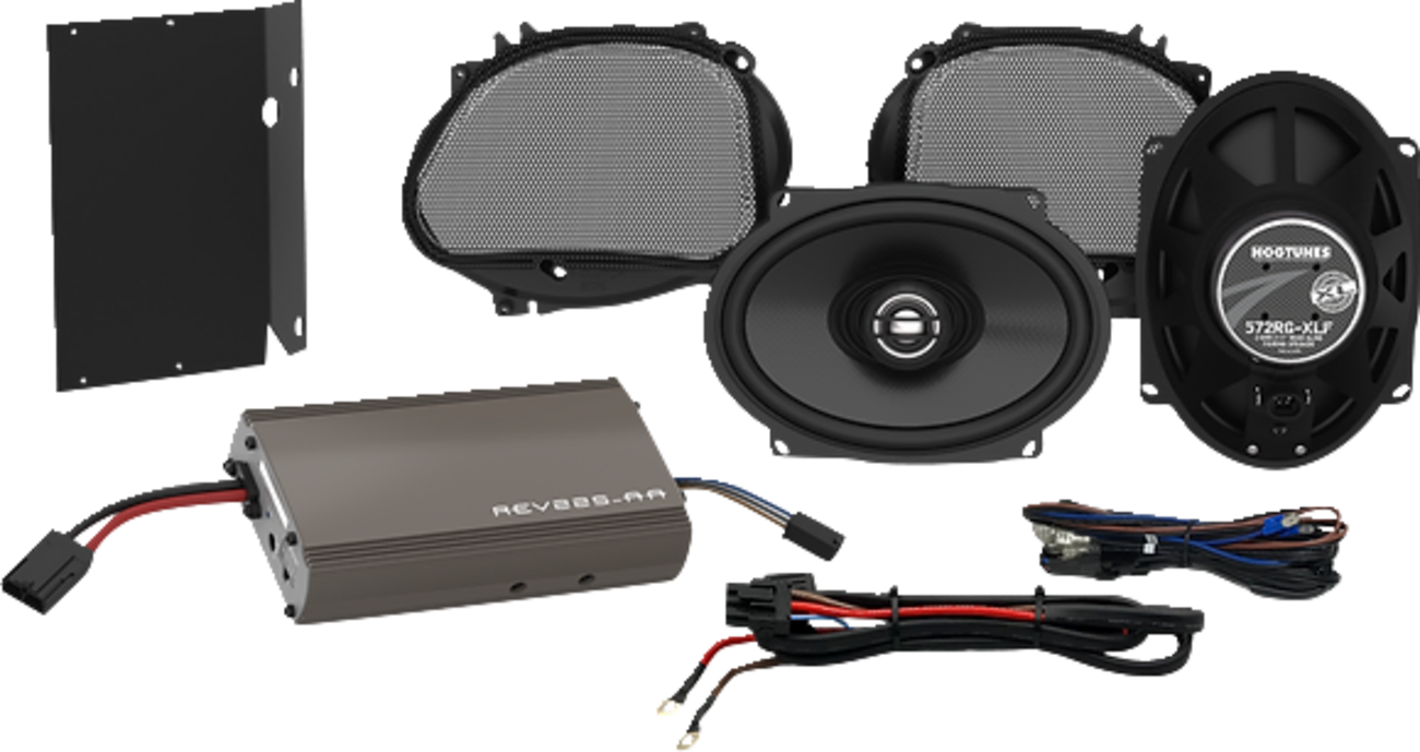HOGTUNES XL Series Speaker/Amplifier Kit - Speaker/Amplifier Kit / 225 W / '98-'13 FLTR 4405-0916