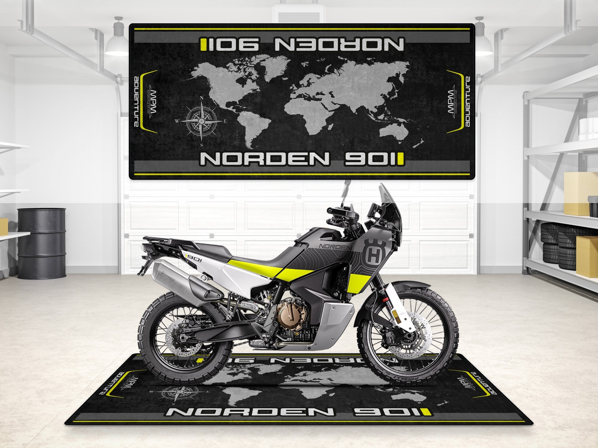 MPM Motorcycle Mat for Husqvarna NORDEN 901 - MM7294