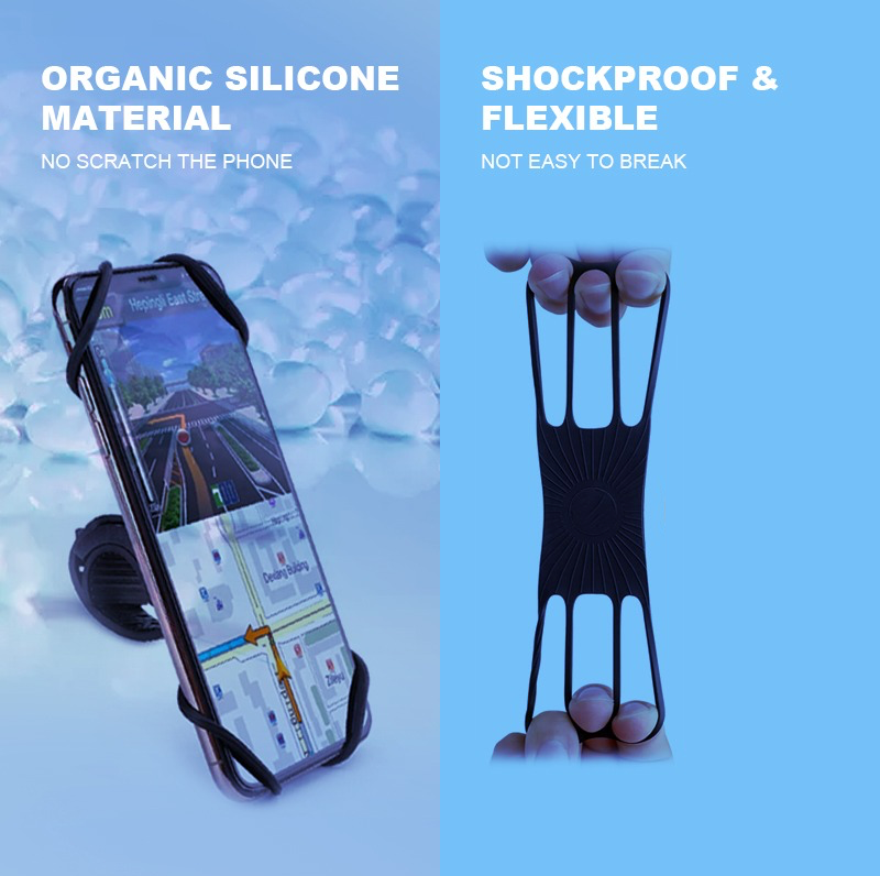 Bike Phone Mount Holder with 360 Degree Rotating